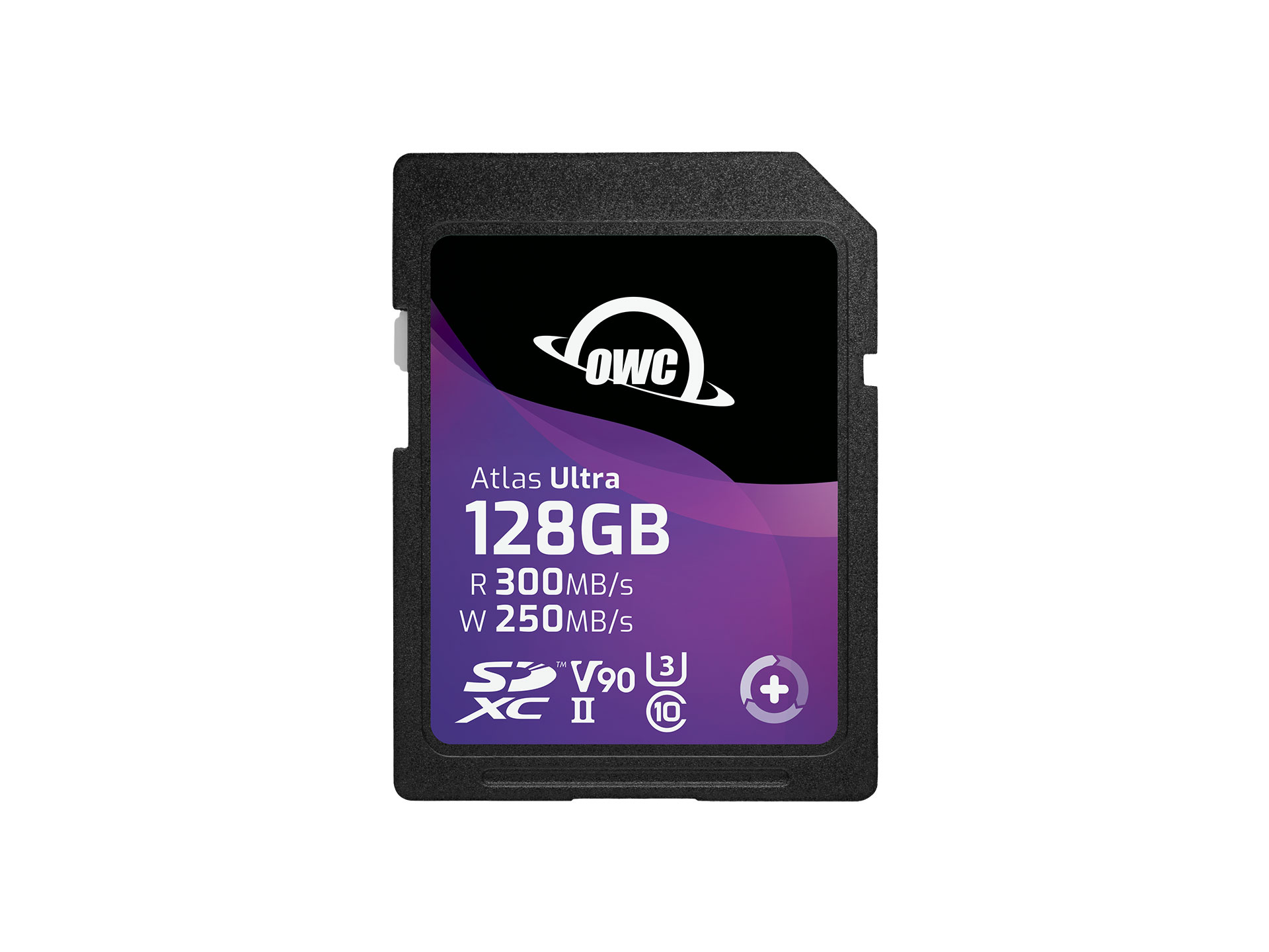 128GB OWC Atlas Ultra SDXC UHS-II V90 Media Card